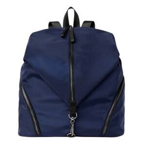 Fabletics The Row Backpack II Navy NWT Adjustable Straps Side Pockets Athletic